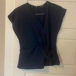 NWOT Navy Express Blouse